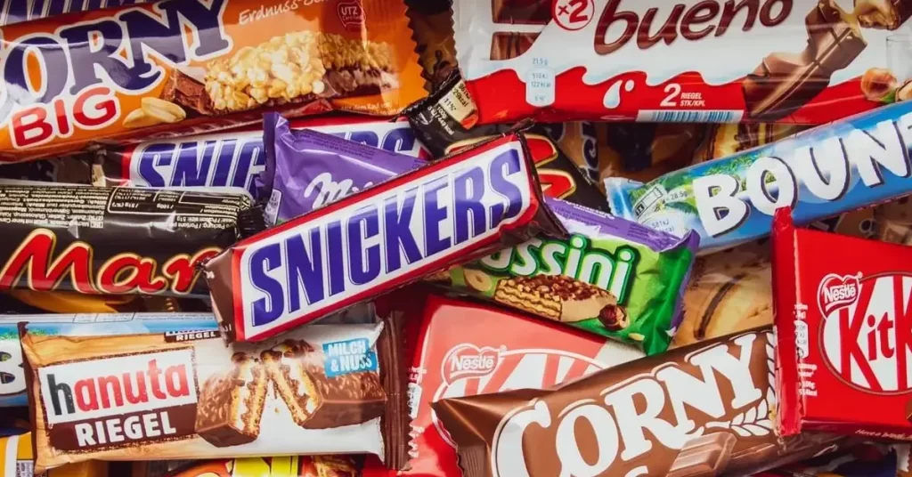 A collection of snacks